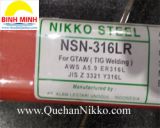 Que hàn Tig Inox Nikko NSN-316LR(ER316L), Que hàn Tig Inox Nikko NSN-316LR, mua bán Que hàn Tig Inox Nikko NSN-316LR